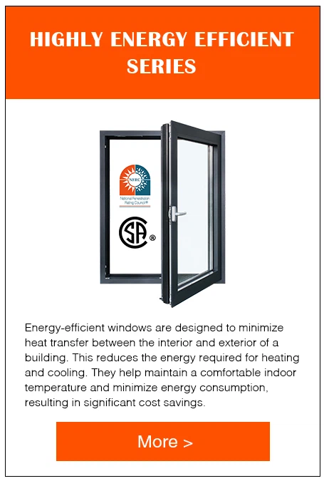 HIGHLY ENERGY EFFICIENT SERIES